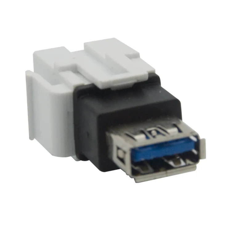 USB 3.0 Keystone Jack Inserts USB Adapters Female to Female Coupler Keystone