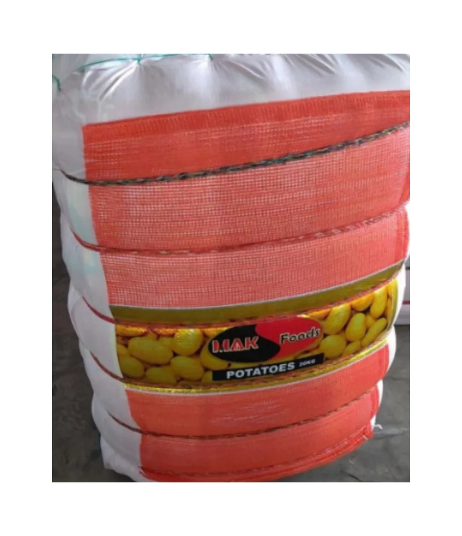 Заводские продажи все виды картофельных полиэтиленовых мешков с леновыми мешками биоразлагаемая сетчатая сетка мешок для хранения дров лука