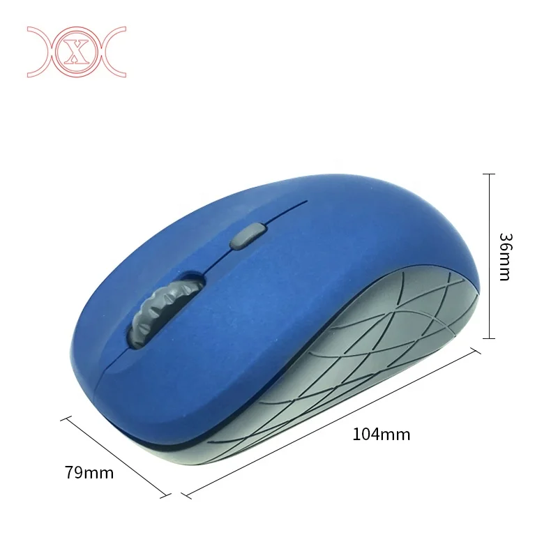 PC Optical Computer Mouse Wireless 2.4G Office Mini Ultra-Slim Mouse Ergonomic USB Driver Mice