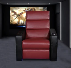 Wholesale Recliner Chair Theatre Sillon Reclinable Chair Church Cinema VIP Chee Recline