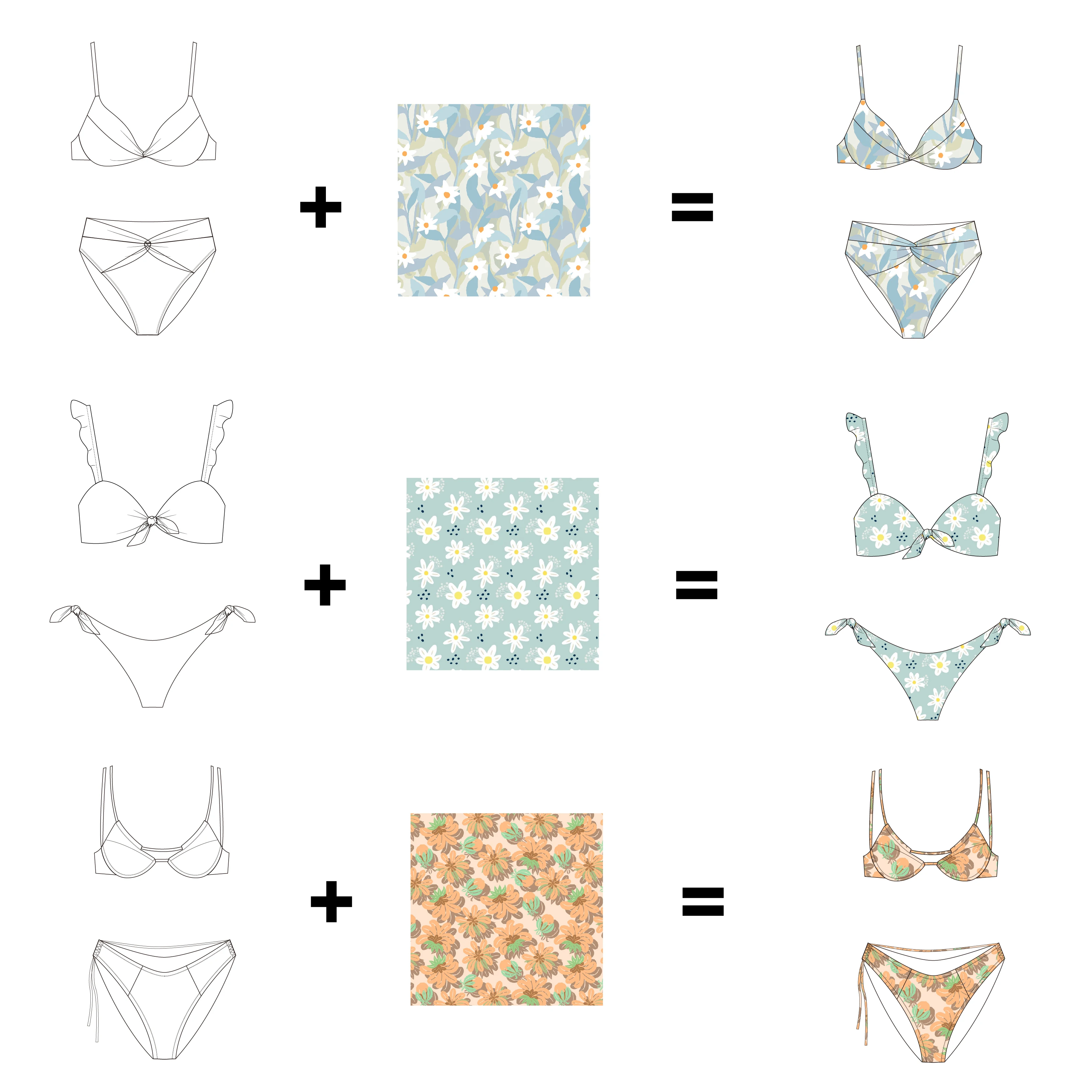 Aide Manufacturer Wholesale Luxury Style High Waist cross rib Beach Bikinis Set, Sexy Two Piece patchwork Young Girl Bikinis Set