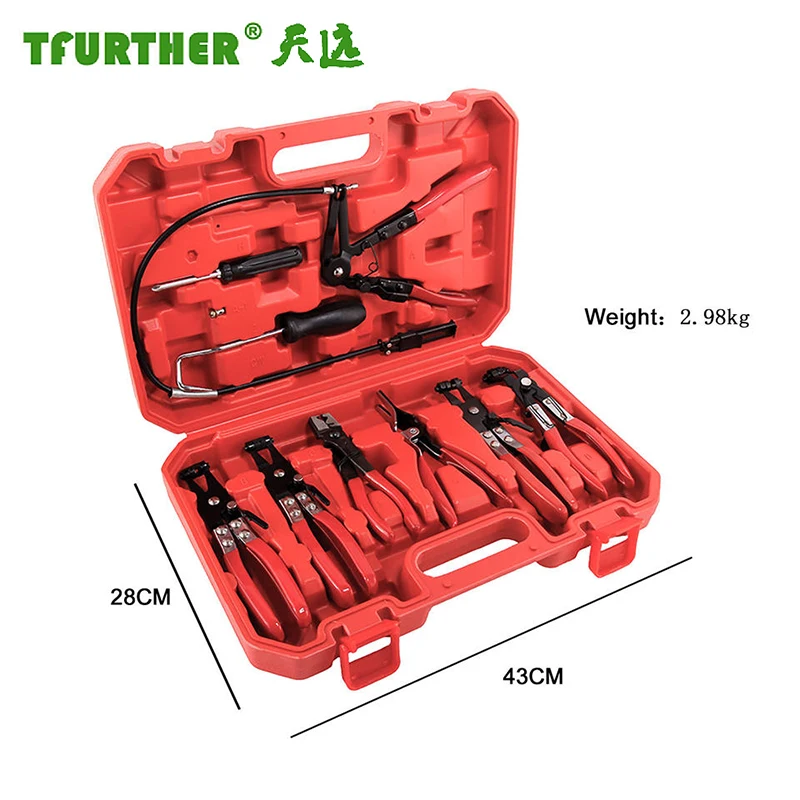 High Heat Resistant Clamps Clamp Pliers Set Hose Ear Clamp Set