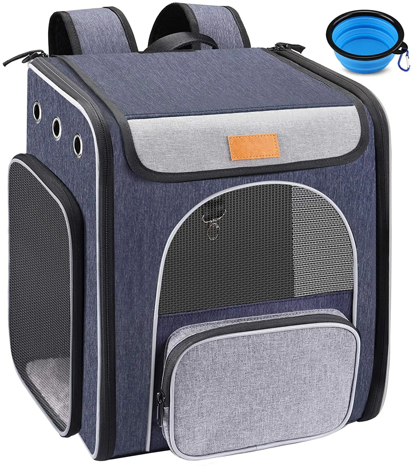 FREE SAMPLE Dog Backpack Foldable Cat Backpack Carrier for Cats and Small Dogs Breathable Pet Carrier Backpack