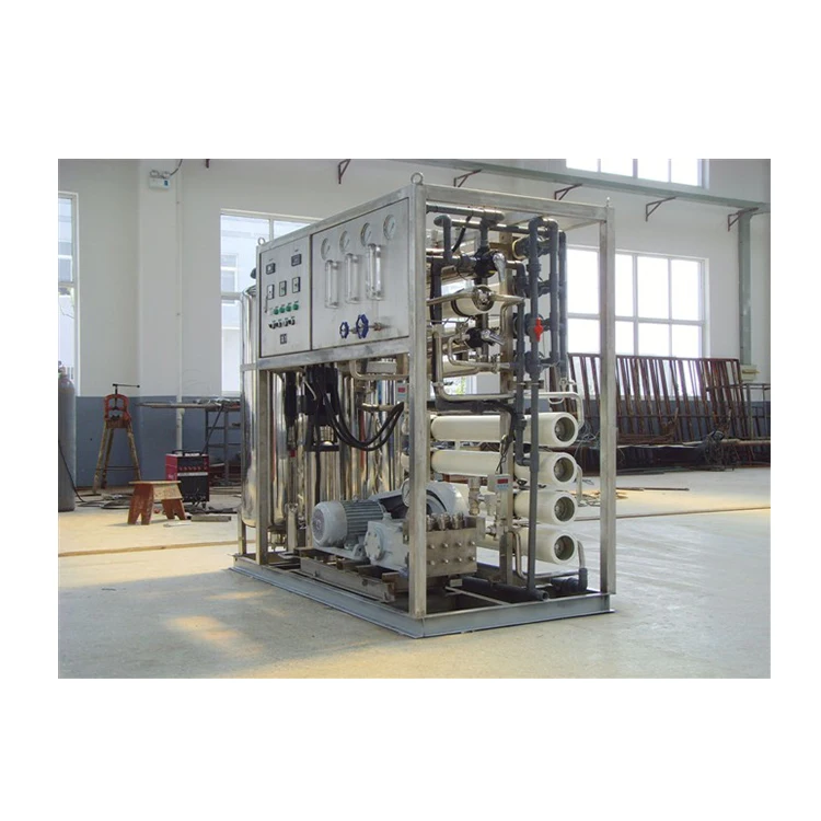 Sea Water Desalination Filter Machine System Plant Boat Mobile Salt Water Reverse Osmosis Treatment Purify  Equipment Device