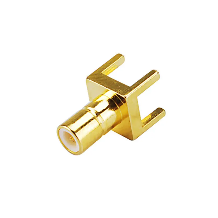 High quality SMB Male Center Solder For PC Board PCB Mount Straight RF Connector