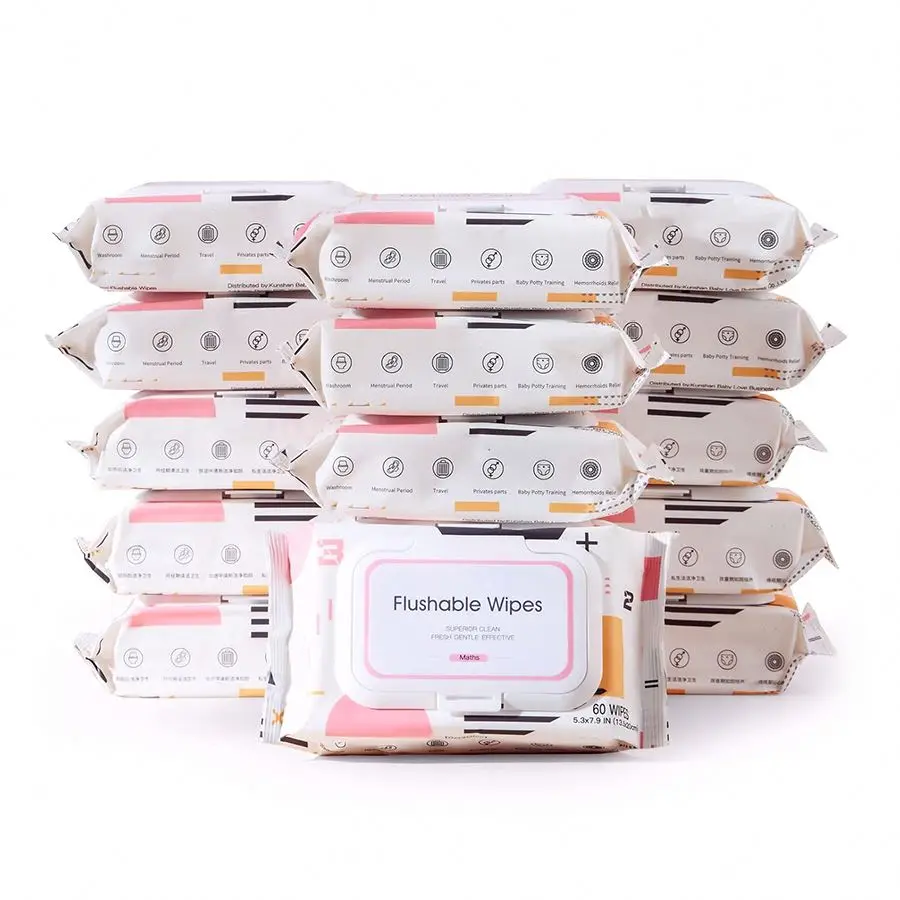 Neutrogena Private Logo Cleansing Towelettes Female Face Wipes Makeup Remover 30 Sheets Custom CE Adults Soft wet wipes