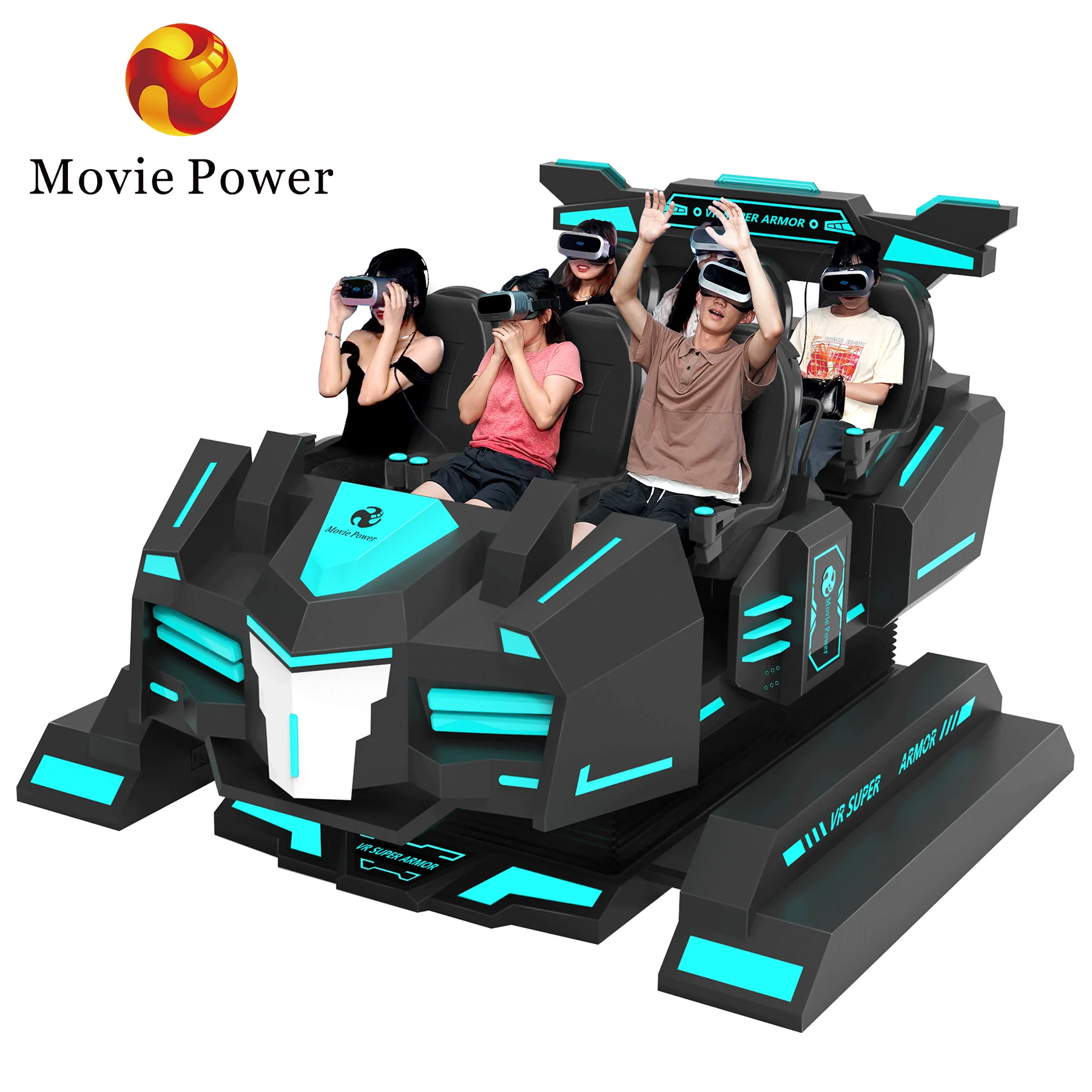 9D Vr Machine Amusement Park Vr Cinema Multiplayer Gaming 9D Virtual Reality Arcade Vr Game Machine