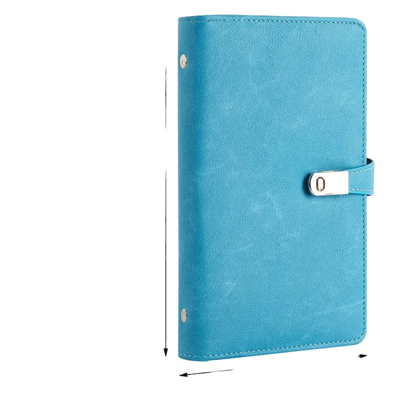 A5 PU leather Card Book Game Card Collection  Business Card Postcard Storage Customized   Loosening  Cover Notebook cardholder
