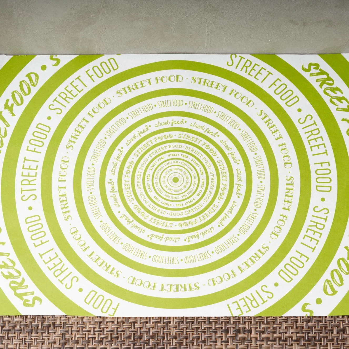 Customized Printed greaseproof paper,high quality food grade greaseproof paper raw material,burger wrapping paper