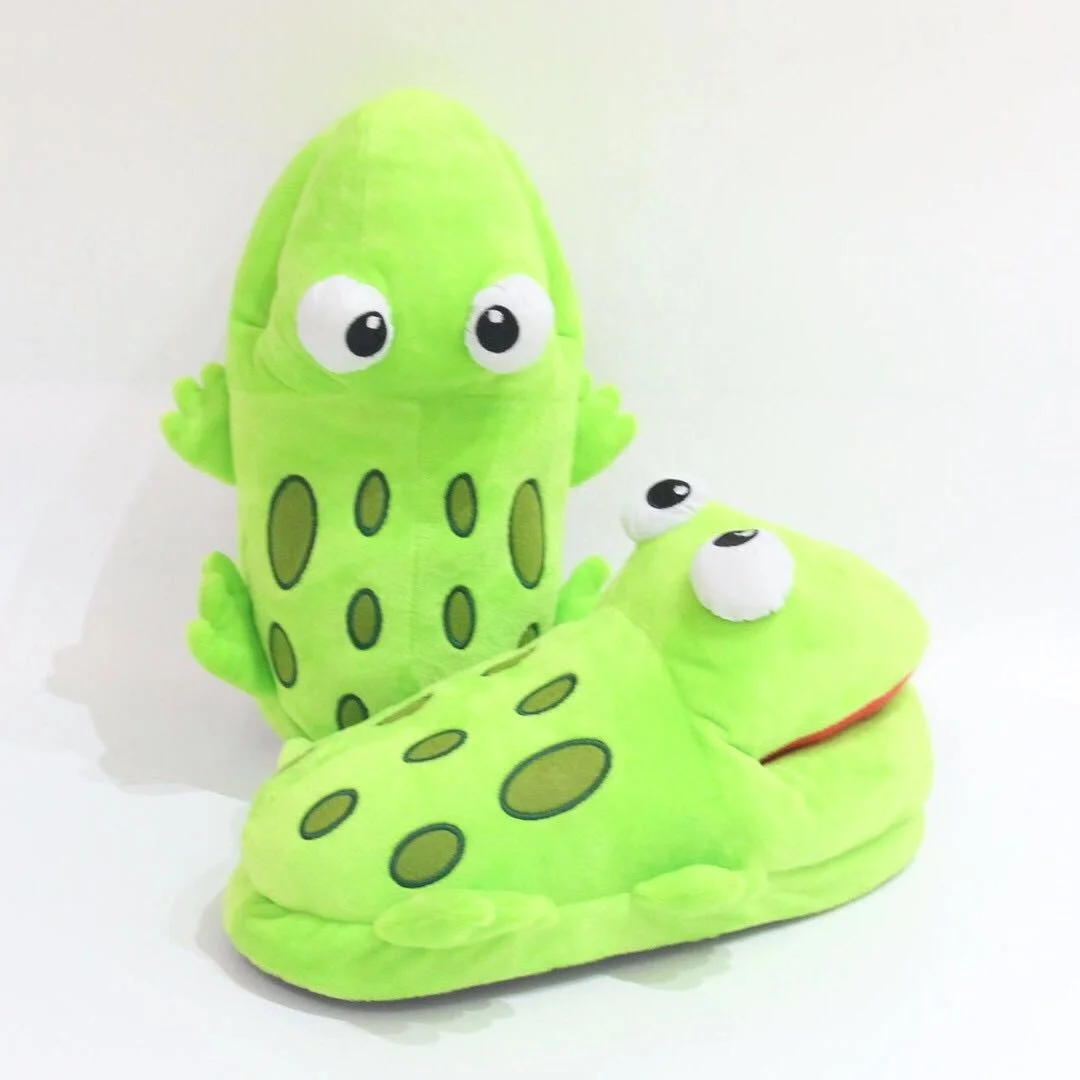 Newest Winter lovely Home Warm Slippers,Home Cartoon Warm Cotton Plush Slippers