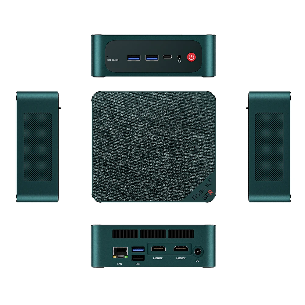 Ser6pro Amd Processor Tablet Minipc Sei10 Sei8 Fanless Mini Pc Laptop Portable Computer Auto Power On Licensed Win11 Ddr5