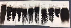 Shy Wholesale Vendor Hd 5*5 Closure With Bundles Cuticle Aligned Virgin Hair Transparent Lace Closure On Sale