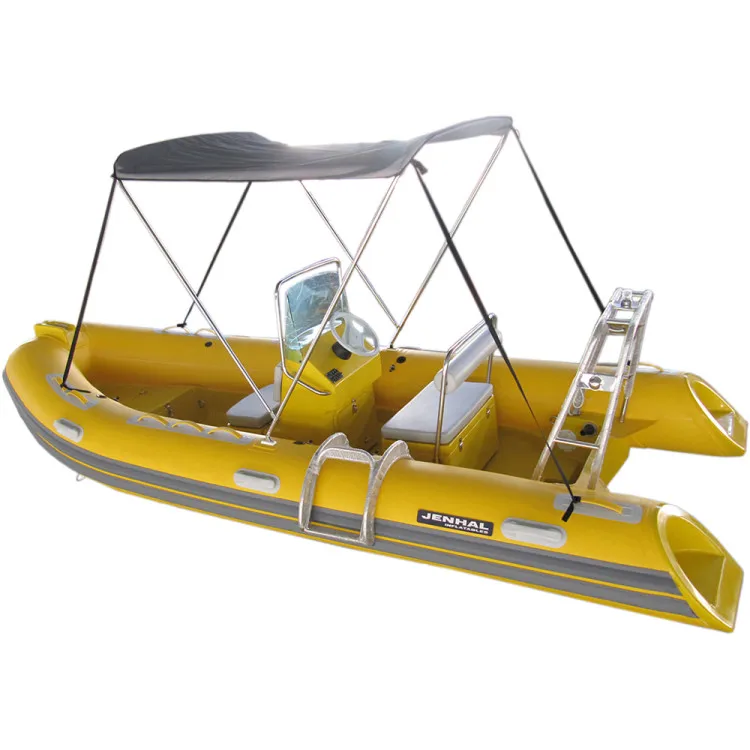 Hypalon Rib Boats Rigid Inflatable Boat 480 rib hypalon inflatable boat for selling