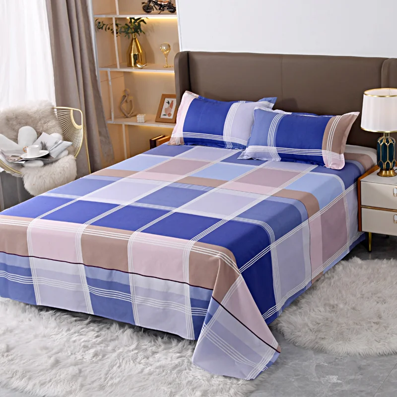 Hot sale beauty bed cover multiple prints flat cheep bedsheet bed sheets wholesalers