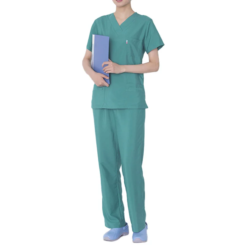 professional breathable Spring and summer hospital design scrubs sets nurse uniform medical scrubs