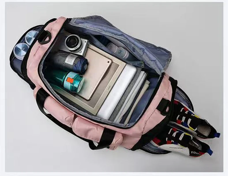 Fashion Waterproof Sports Gear Duffel Organizer Storage bags gym Multi-function sport duffle bag