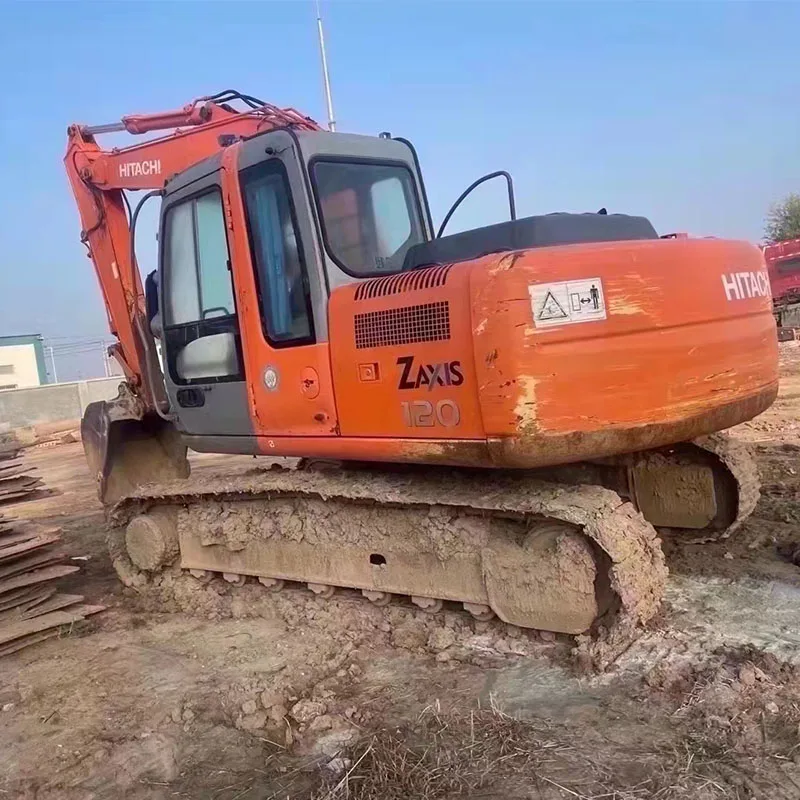 Японский оригинальный подержанный экскаватор Hitachi zaxis 70 210 200 120-6 90% новый 7 тонн