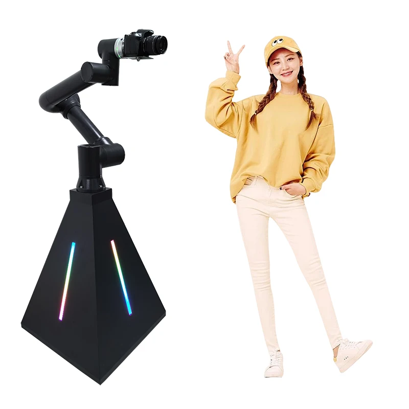 2024 Factory Price Glambot universal arm collaborative Robot waterproof camera robot Photo Booth With Software For Party wedding
