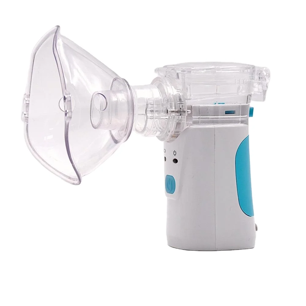 mini vib mesh nebulizer machine with Palladium alloy spray interface for child & adult