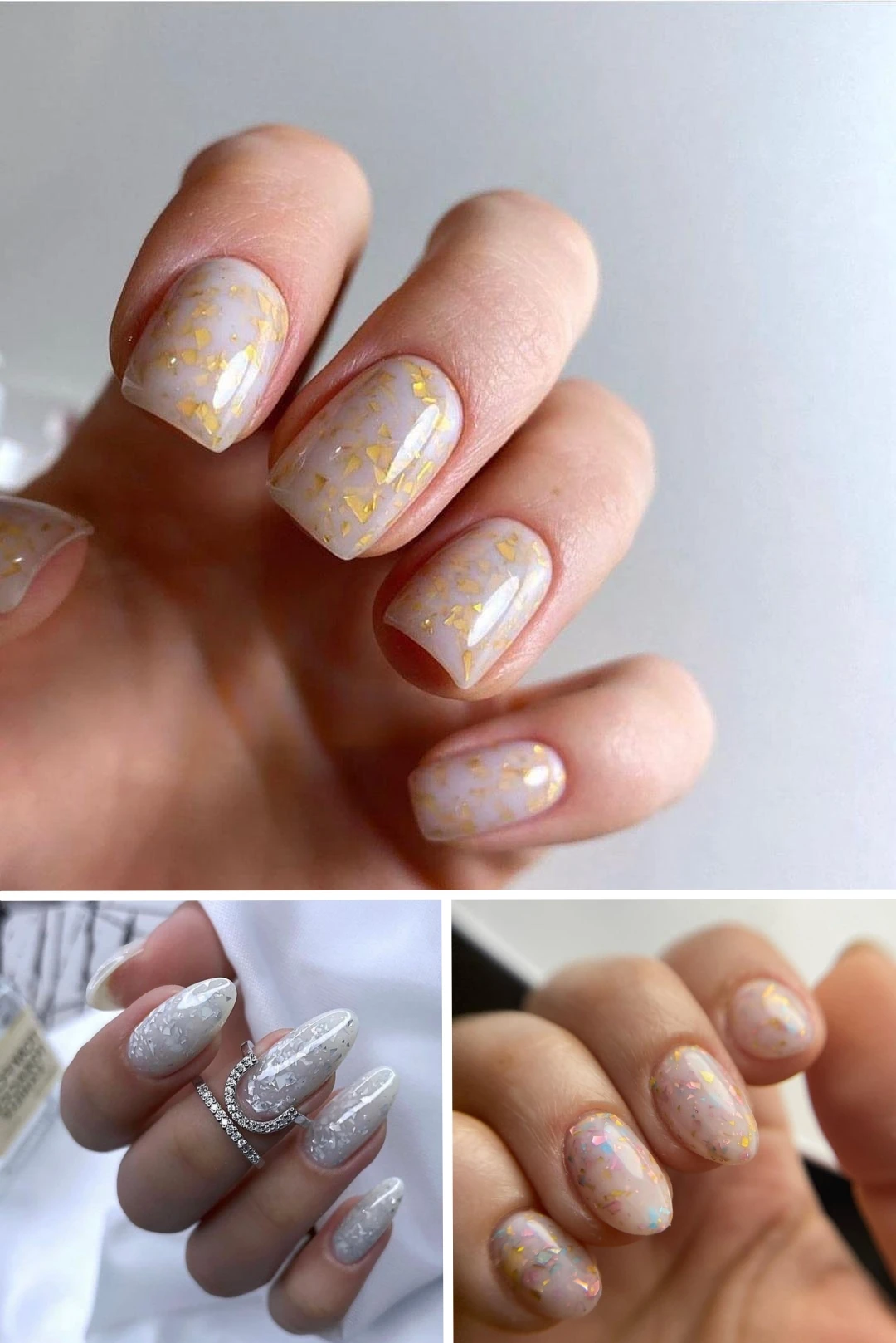 Фирменная этикетка MyBeautyNails лак для ногтей телесного цвета молочного белого розового с фольгой резиновая основа верхний Гель-лак резиновый базовый цвет