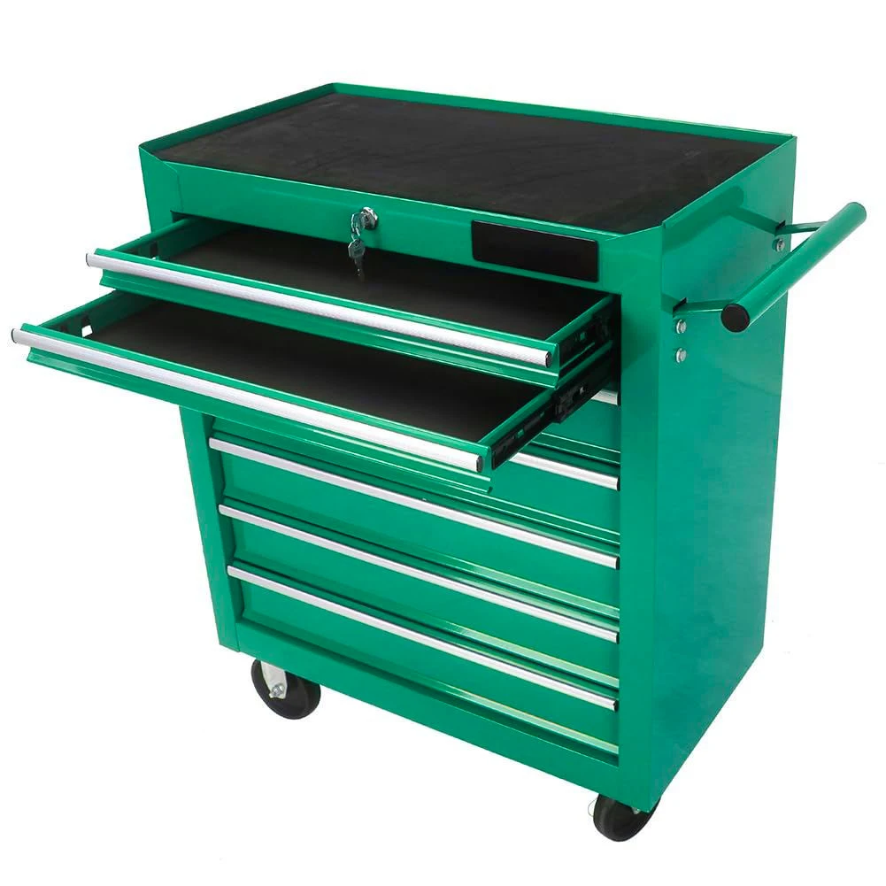 New Style Customized Workshop Storage Equipment Trolley Cart Metal Garage Storage Cabinet Steel Tool Box