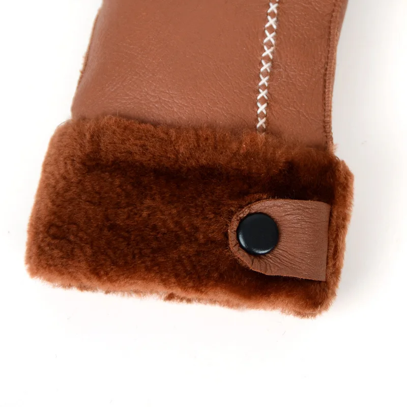 The Queen Of Quality Women Sheepskin  Cheap Leather Warm Fur