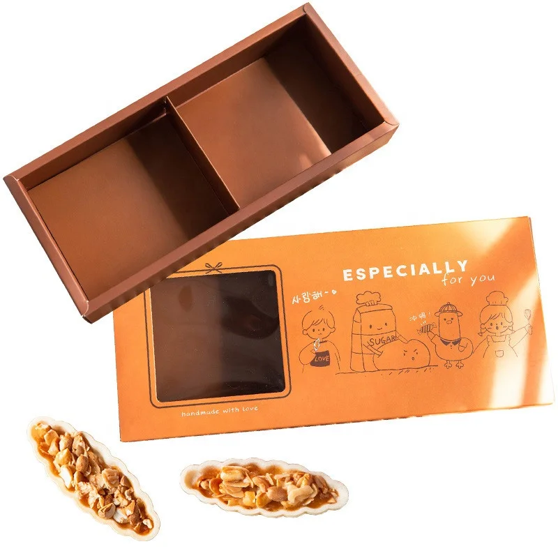 Hot Sale Brownie Packaging Cheesecake Box High Quality Chocolate Packaging Dry Fruit Paper Christmas Boxes Food Packaging