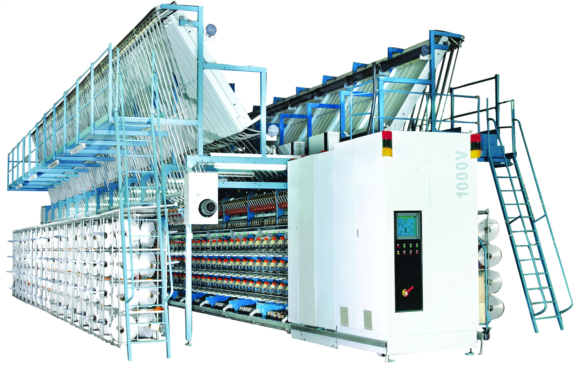 High speed electronic controlled draw texturing machine poy to dty machine