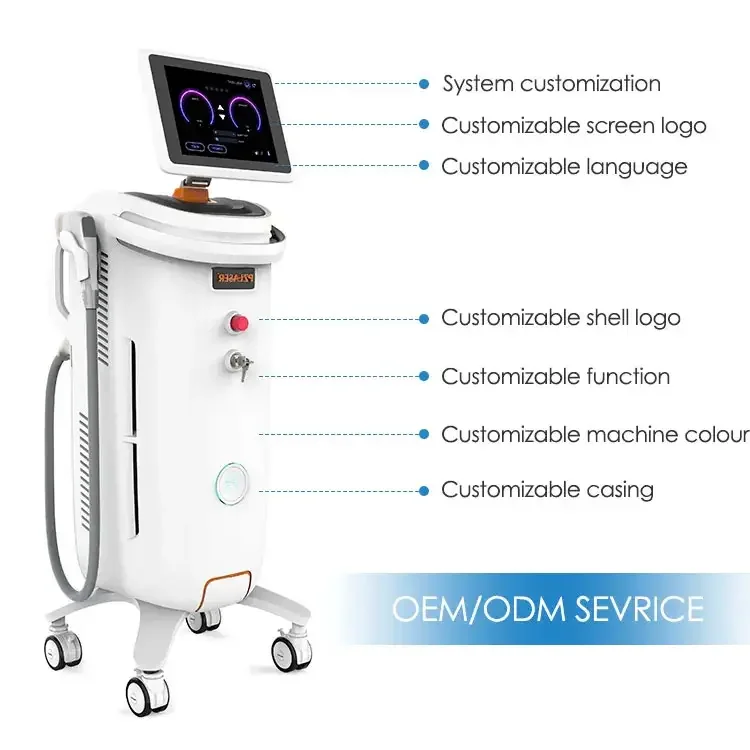 Eos Ice diode laser hair removal machine 3000W hair Depilation Equipment professional laser hair removal device