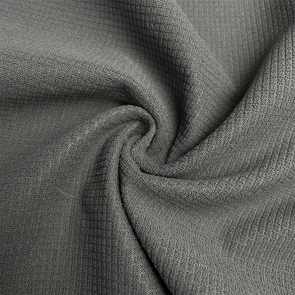 Factory Customized 100%Polyester 280gsm Corduroy Bonded Polar Fleece Fabric Waterproof Soft Shell Jacket Fabric Corduroy