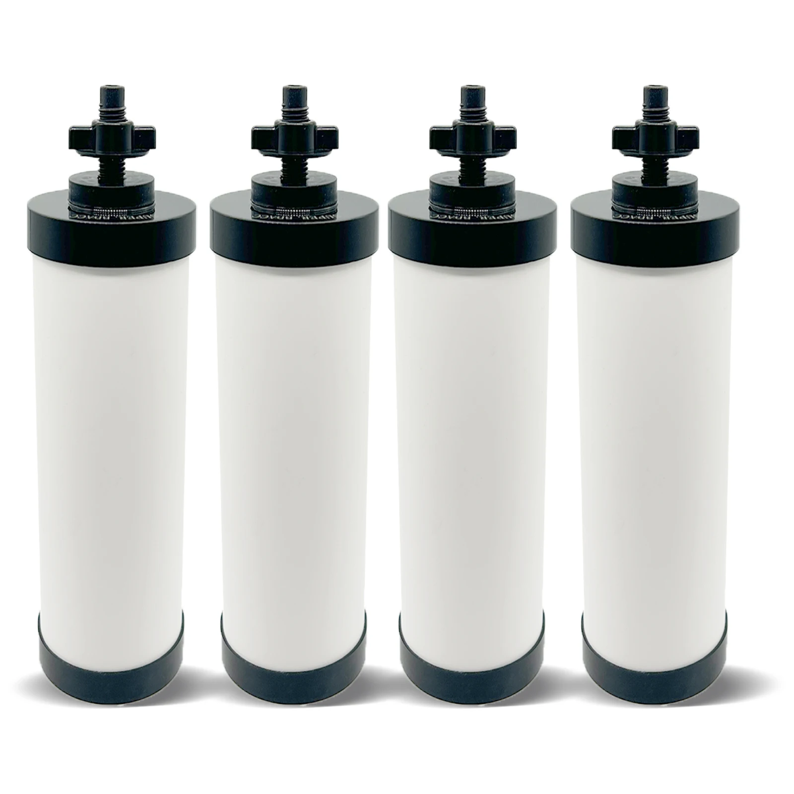 Porous 0.1micron Gravity Water Ceramic Filters for Countertop Stainless Steel Gravity Filtration System