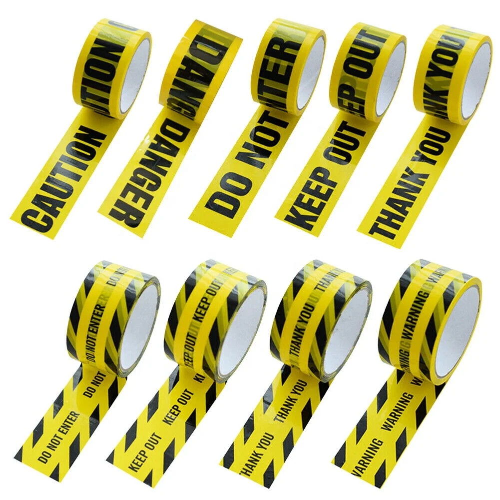 Manufacturers a large number of low cost wholesale multi-purpose tape danger warning signs printing creative tape stickers