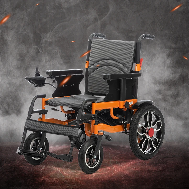 Comfortable Foldable Lightweight Electric Handicapped Manufacturer Disabled wheelchair with Fast Shipping