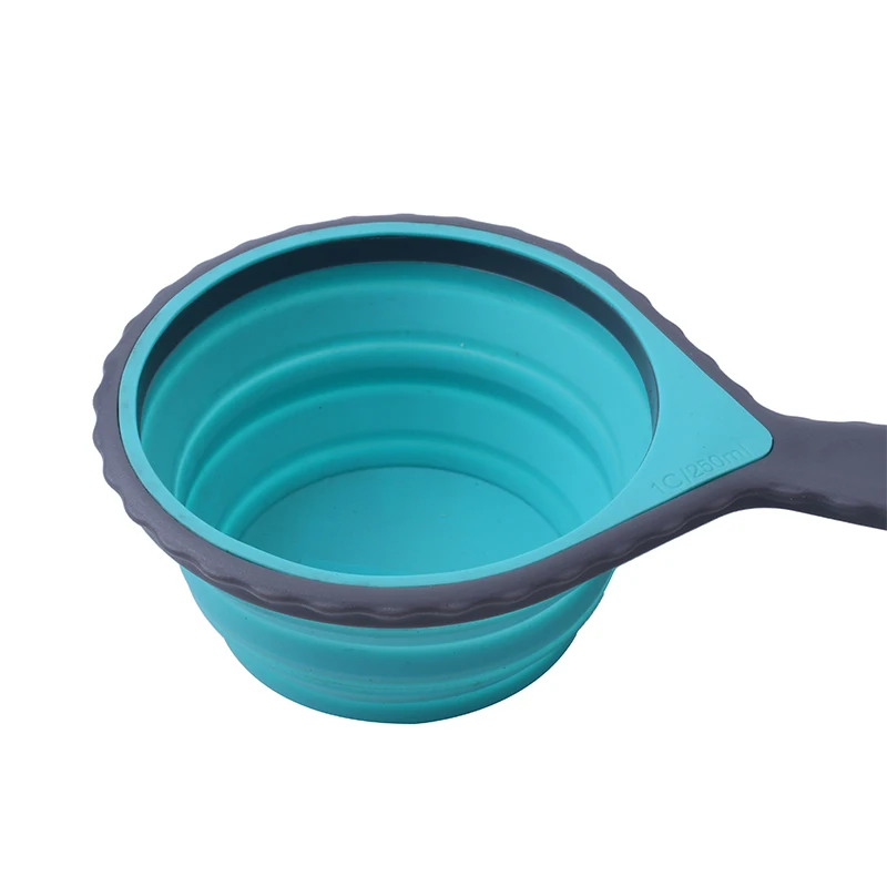  Лидер продаж на Amazon силиконовые мерные чашки и ложки Cocina набор складных измерительных инструментов для кухни