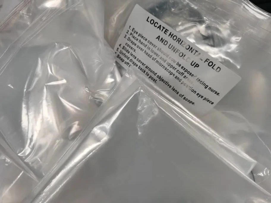 Surgical drape sterile sleeve cover ultrasound probe surgical cover Plastic film Medical equipment Tube cover