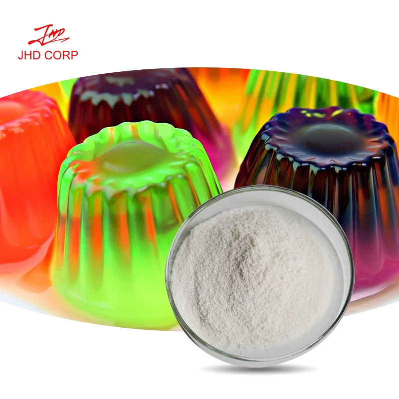 
Hot Gellan Gum Mainly Used As Gelling Agent And Stabilizers Applied In Jellies Jams Baked And Meat Products 