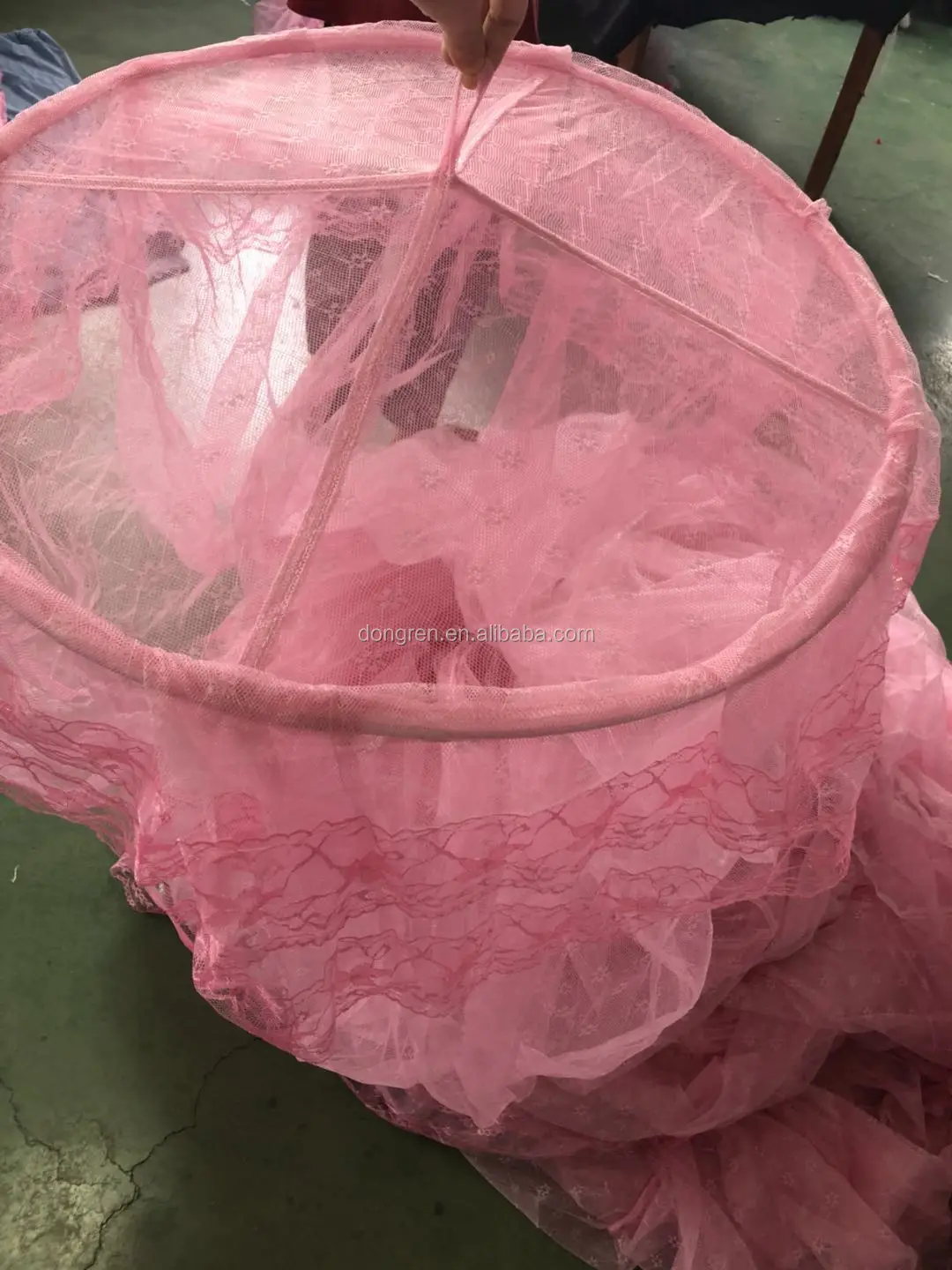 Dome hang ceiling mosquito net large space european type ceiling round mosquito net