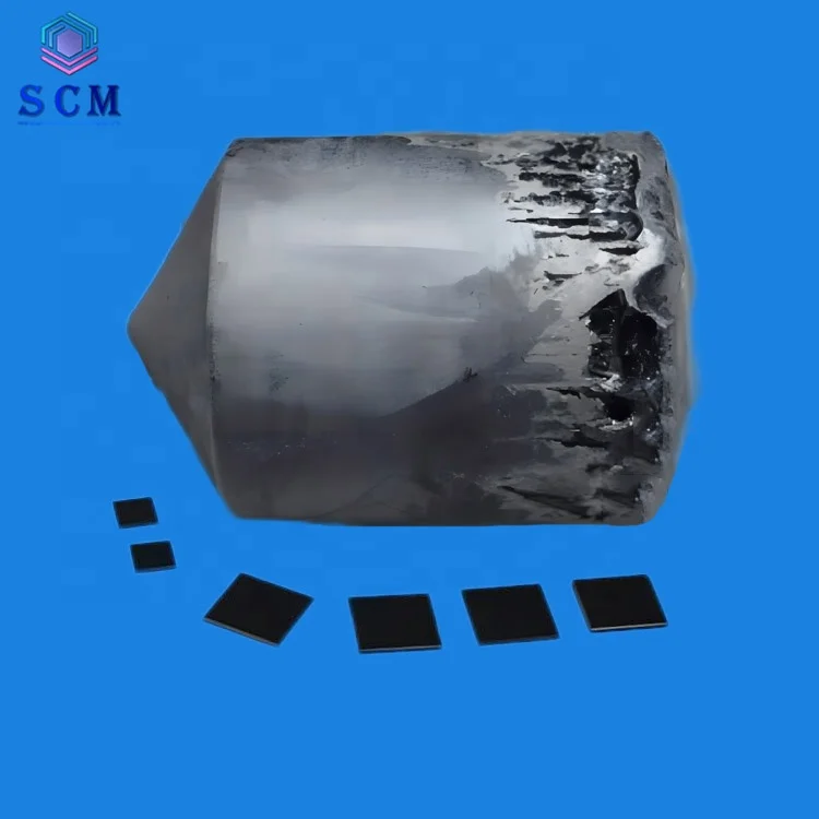 Very high quality Cadmium Telluride single crystal substrate (100) 5x5x1.0mm 1sp CdTe