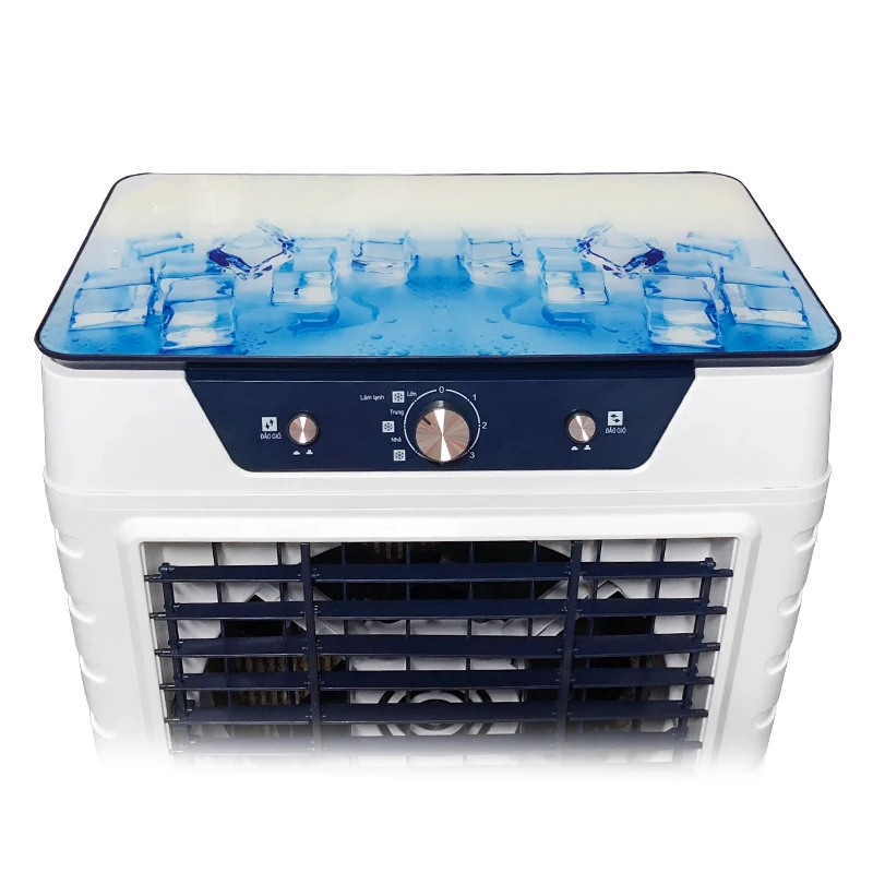 evaporative air cooler floor standing commercial tower air coolers 50 liter