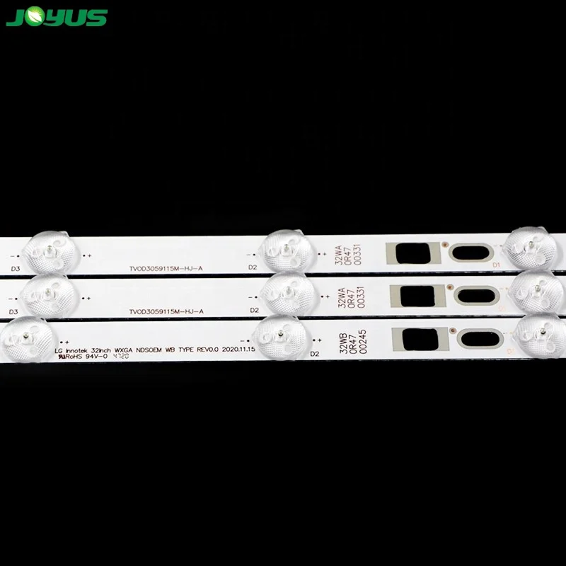 JY-338 led repuestos de tv so ny 32 inch backlight strip 3v DRT 32inch WXGA NDSOEM WC TYPE REV0.0 TVOD3059115M-HJ-AB KDL-32R420B