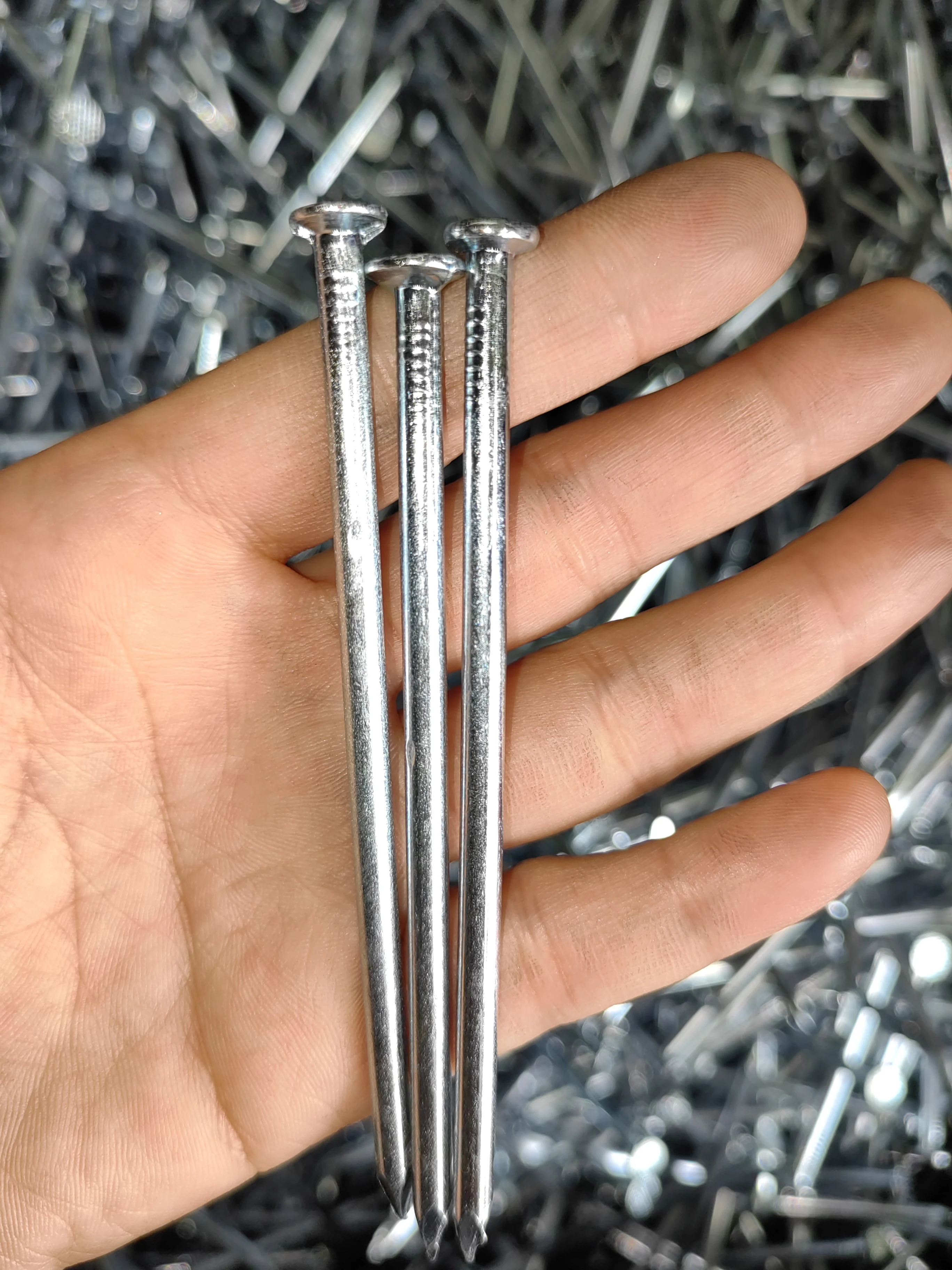 Factory Checked head bright 20mm 30mm 40mm 50mm 60mm 70mm 80mm 90mm 100mm 125mm iron nails custom common wire nails