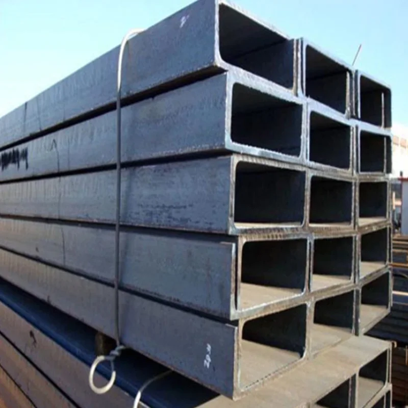 Steel profiles channel bar standard size u channel steel beam u channel iron bar 28A 30A in vehicle manufacturing
