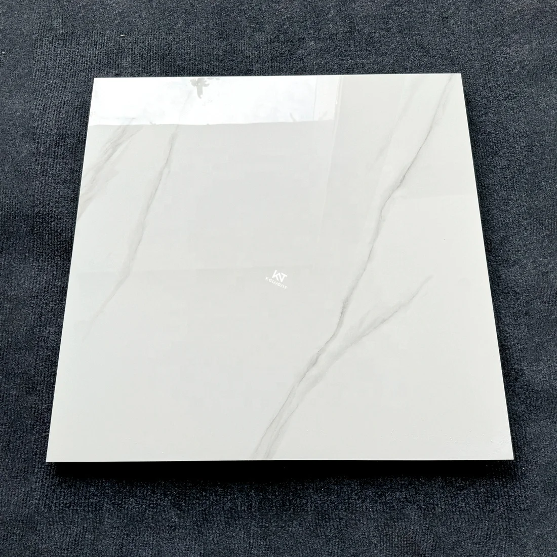 Custom Design Foshan White Marble Porcelain Floor Tile 600x600 For The Living Room