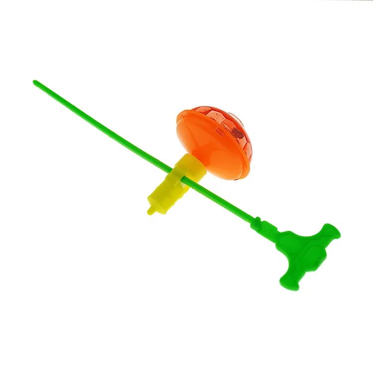 Blister Card Handing Board Flashing Toy Light Up Gyro Spinning Top Toy Gyroscope Gyro For Kids
