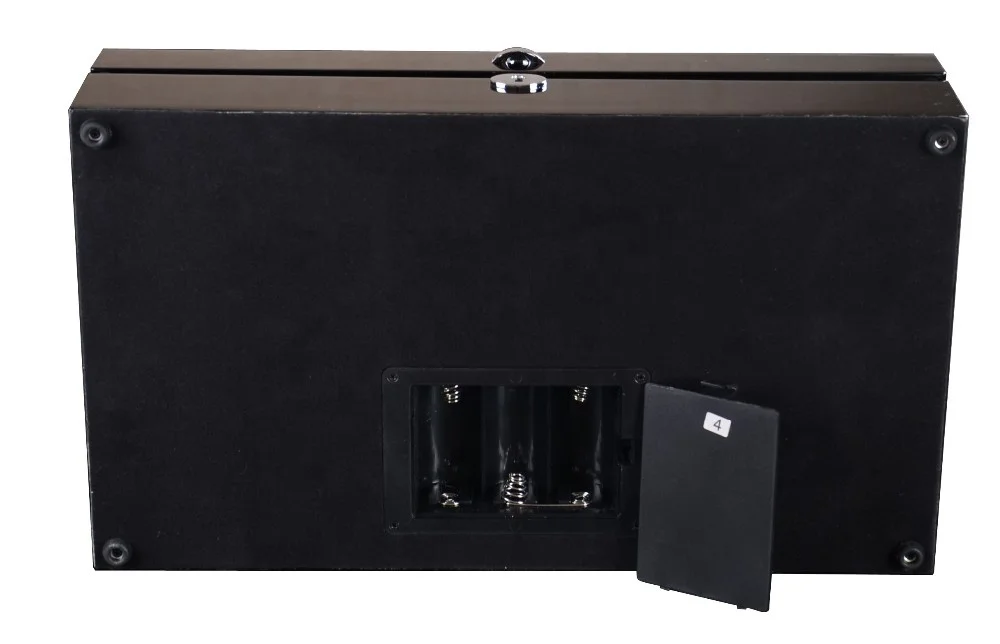 Triple Rotors MDF wood watch winder LED light watch storage box for 6+6 watches