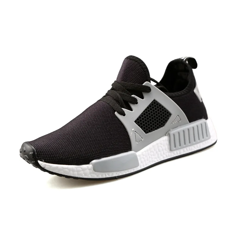 
Factory High Quality Brand Logo Custom Breathable Lightweight NMD Running Shoes 