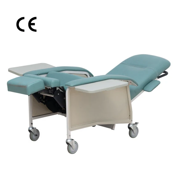 Medical transfusion recliner chair / manual use/ for clinic and hospital use