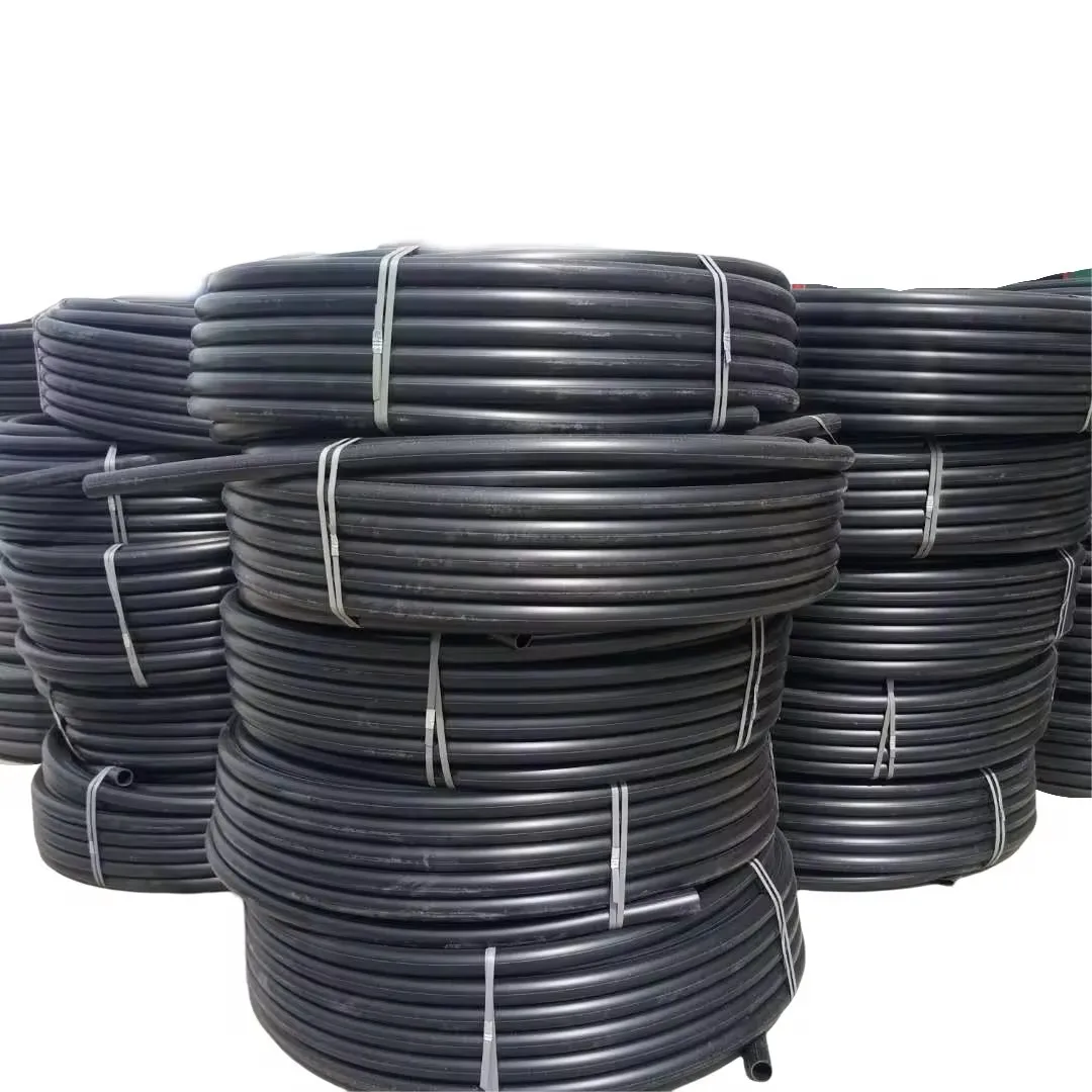 Small diameter hdpe rolled pipe 32mm coil rubber hose PE irrigation tube