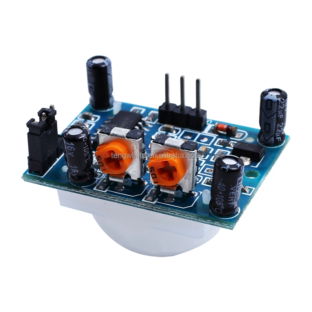 PIR Sensor HC-SR501 Adjust Infrared IR Pyroelectric Infrared Motion Sensor