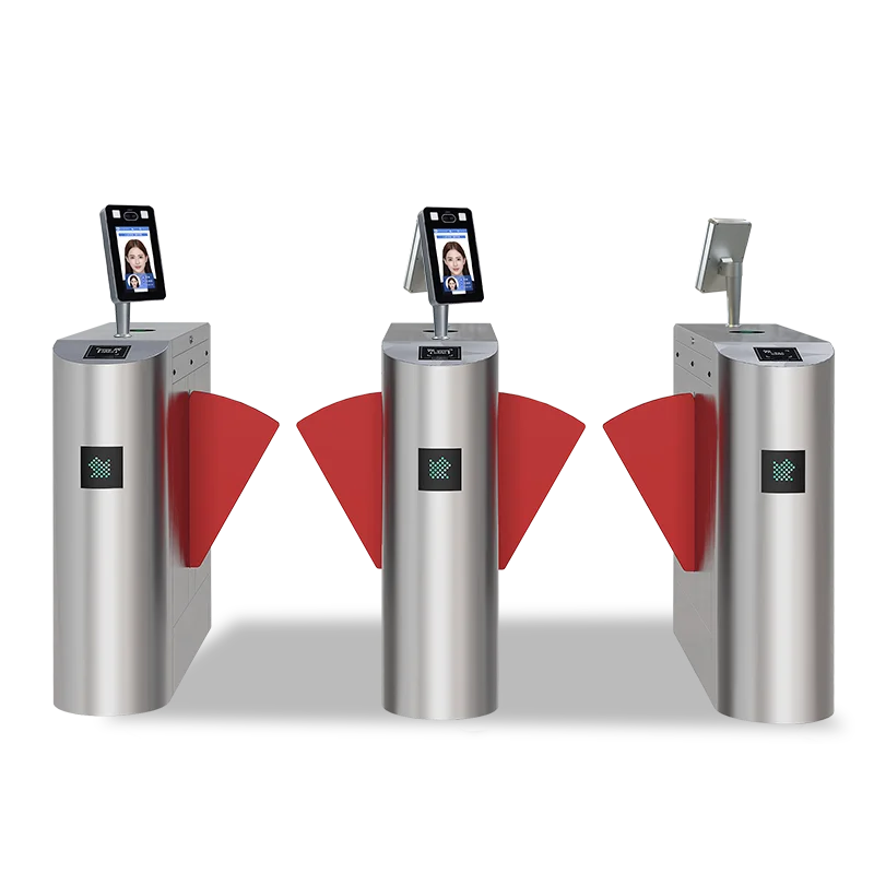 New upgraded version security turnstile mechanism flap barrier gate barrier